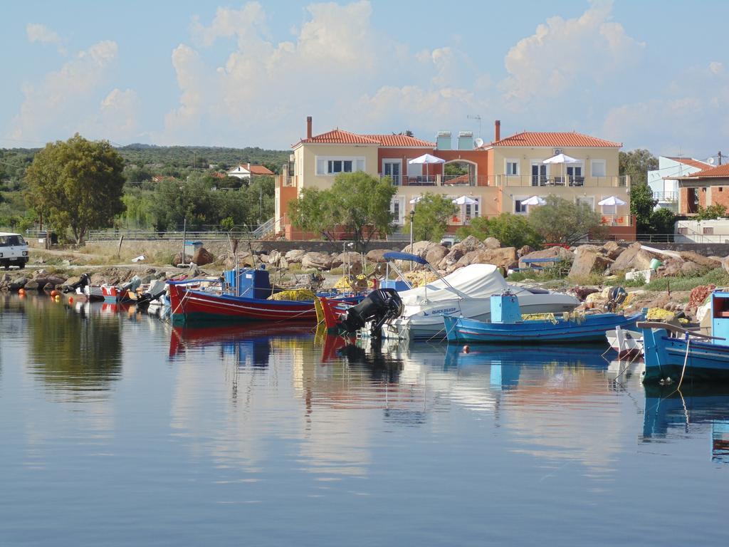 Palaiologou Panorama Apartments Mantamádos Rum bild